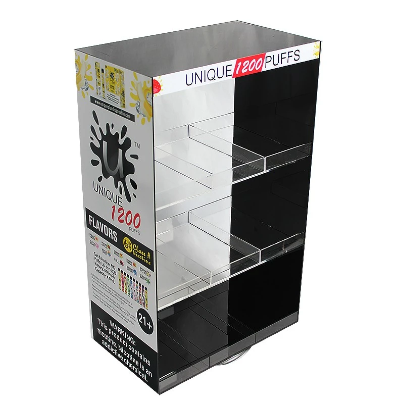 Rotating acrylic electronic cigarette display stand Rotating acrylic electronic cigarette display stand