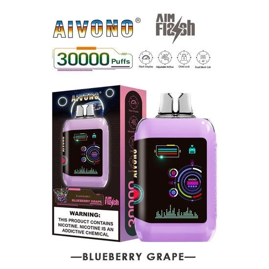 Original-Aivono-Vaporizers-Wholesale-Price-Disposable-Vape-Full-Screen-25000-30000-Puff-Bar-E-Cigarette-Aivono-Flash-30K-Puffs (4)