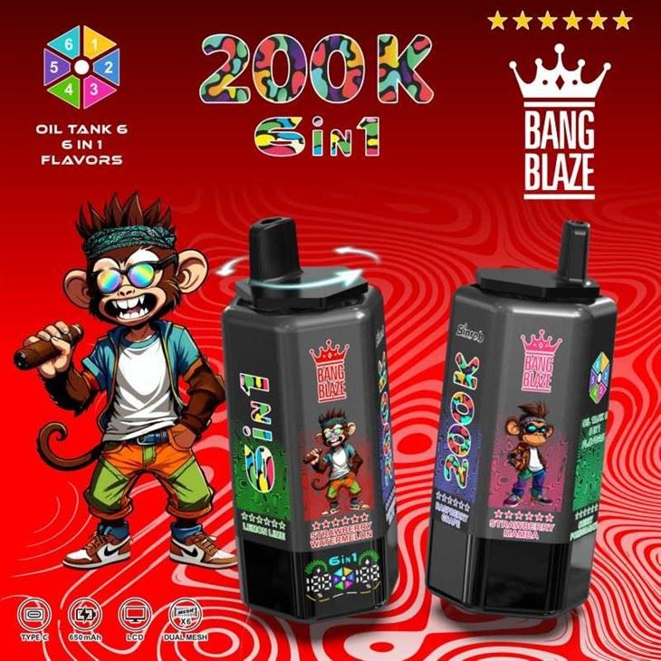 BANG BLAZE 200000 6in1 Flavor factory BANG BLAZE 200000 6in1 Flavor factory