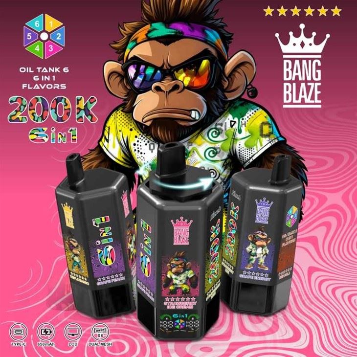 BANG BLAZE 200K 6in1 Flavor price