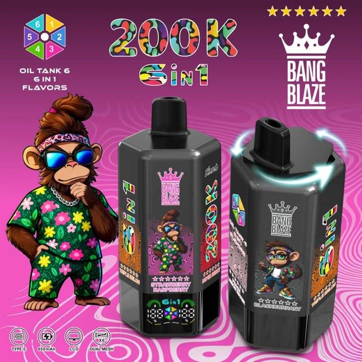 BANG BLAZE 200K 6in1 Flavor