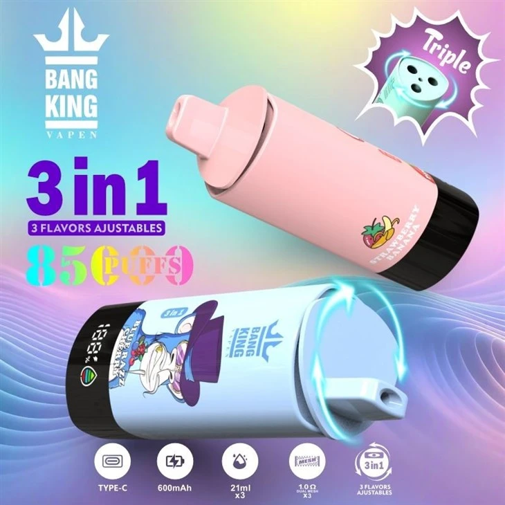 BANG KING VAPEN 3 IN 1 85K 8 BANG KING VAPEN 3 IN 1 85K 8