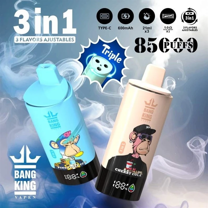BANG KING VAPEN 3 IN 1 85K 15 BANG KING VAPEN 3 IN 1 85K 15