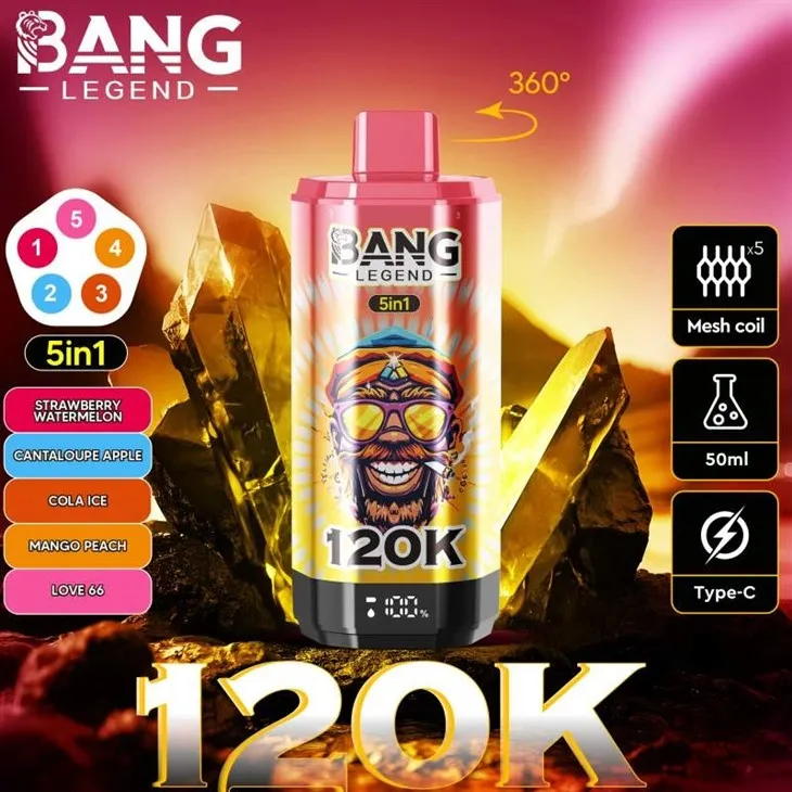 BANG LEGEND 120K PUFFS Vape high quality BANG LEGEND 120K PUFFS Vape high quality