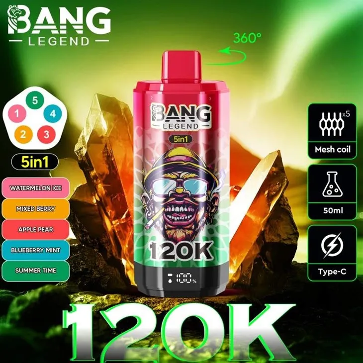 BANG LEGEND 120K PUFFS Vape high quality BANG LEGEND 120K PUFFS Vape high quality