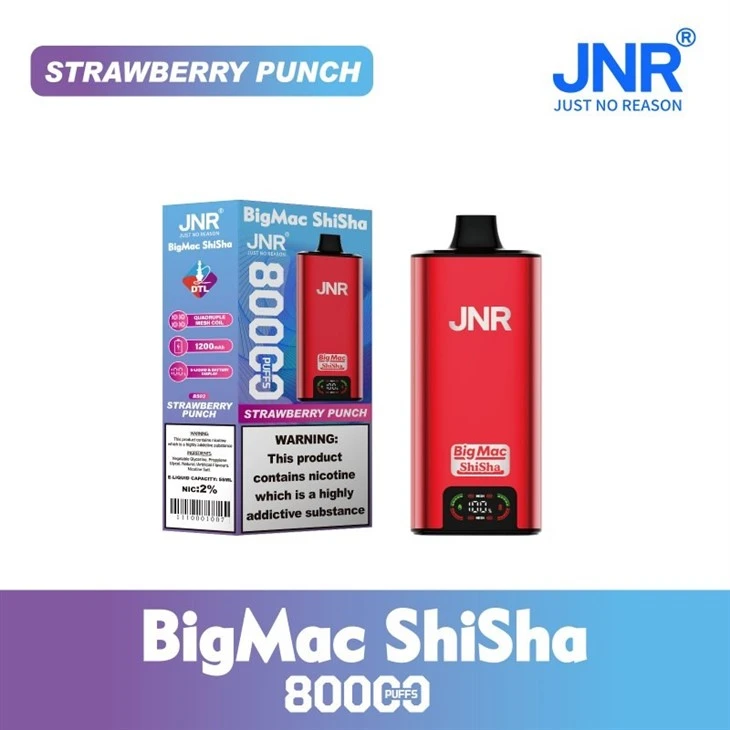 BS03-Strawberry Punch_JNR Big Mac Shisha 80K