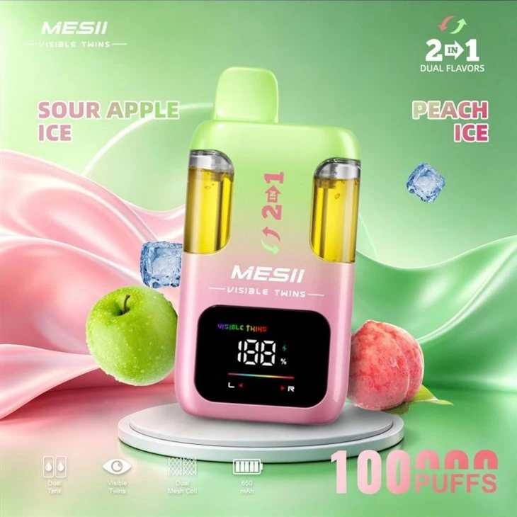 MESII VISIBLE TWINS 100K PUFFS high quality