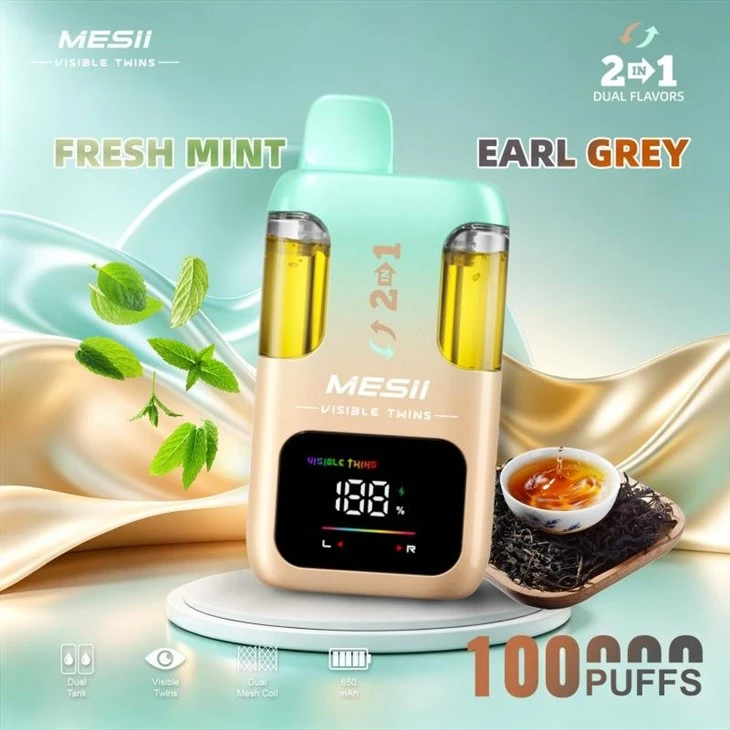 MESII VISIBLE TWINS 100K PUFFS suppliers