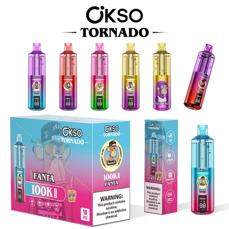 OKSO Tornado 100000 Puffs