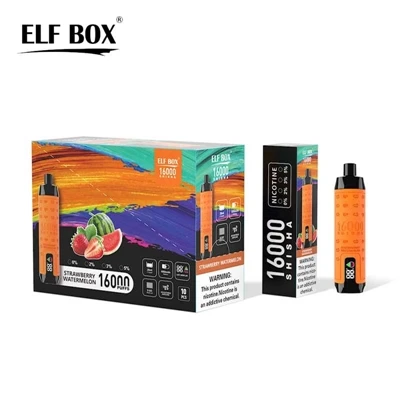 Uus toode: ELF BOX SHISHA 16000 ühekordne elektrooniline sigaret