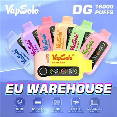 Miks on Vapsolo DG 18000 puffidest saanud Euroopa vape -entusiastide eelistat...