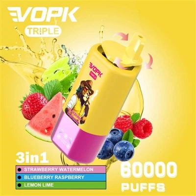Vopk Triple 60000 Puffs Parima kolme maitsega vape kogemus