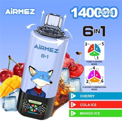 Airmez 6-in-1 140000: ühekordselt kasutatavate e-sigarettide jõudluse ja kasu...
