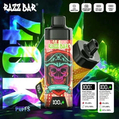 Razz Bar 40K ühekordselt kasutatav e{1}}sigaret: uus kogemus suure mahutavuse...