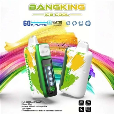 BANGKING ICE King COOL 60K: uus etalon ühekordselt kasutatavate e{1}}sigarett...