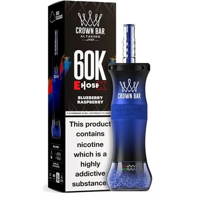 AL Fakher Crown Bar EHOSE X 60K: ülim kogemus suure mahutavusega-ühekordsete ...