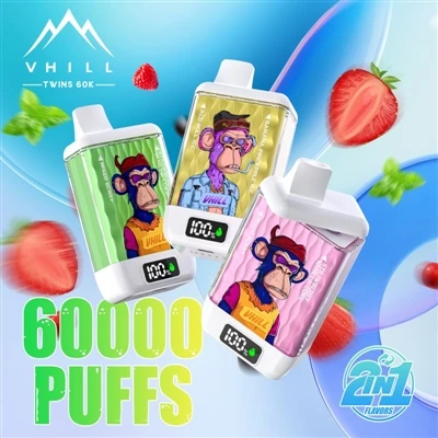 Vhill Twins 60000: uhiuus kogemus suure hulga ühekordselt kasutatavate e{1}si...