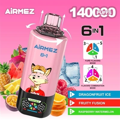 Airmez Fox 140000: ühekordselt kasutatavate veibide uue ajastu avamine