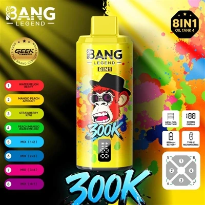 Bang Legend 300K: E{1}}sigarettide uue ajastu etalon