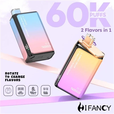 HIFANCY TWINS MAX 60K – topeltmaitseplahvatus, teie maitseseiklus algab siit