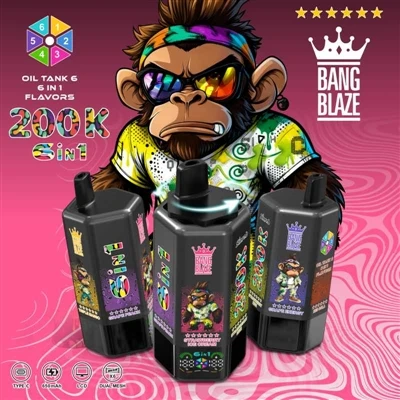 BANG BLAZE 6in1 200K: üks kepp käes, kuus maitset ühes – teate, mida ma mõtlen!