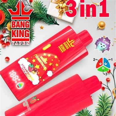 BANG KING kolmekordne 100 000: kolme-pakendi maitse, kauapüsiv-kaaslane 100 0...