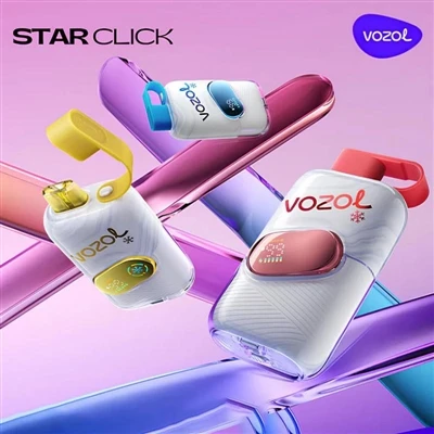 VOZOL STAR CLICK 50000 PUFFIT: uus kõrgus ühekordselt kasutatavatele e{1}}sig...