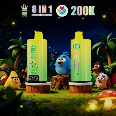 BANG KING VAPEN 8IN1 200000: uus trendikas elektroonilise sigareti kogemus no...