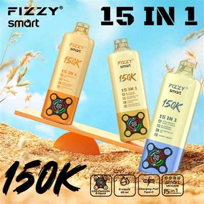 FIZZY SMART 15 IN 1 150K: rohkem kui lihtsalt mitu maitset, see eemaldab 