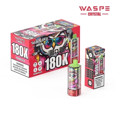 Waspe Crystal 8-in-1 180,000 Puffs Vape: suurepärane näide „mitme-süsteemi in...