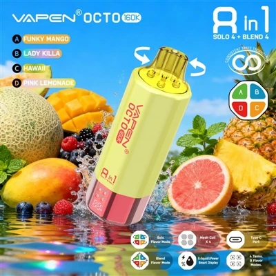 Vapen Octo 160K pahvid 8-ühes: kui mitu maitset pole enam trikk, vaid igapäev...