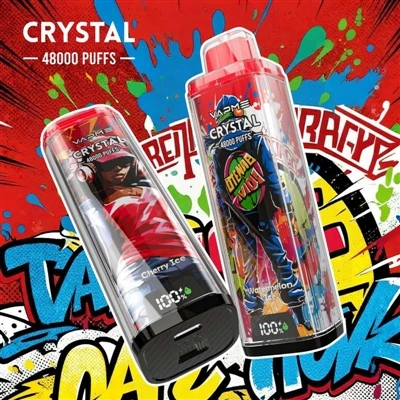 VAPME CRYSTAL 48000: suure mahutavusega{1}}ühekordne e-sigaret, mis on tõelis...