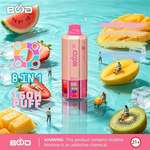 Bood Vasto 160K 8-in-1: mitme maitsega e-sigarettide uus esindaja sisenemas i...