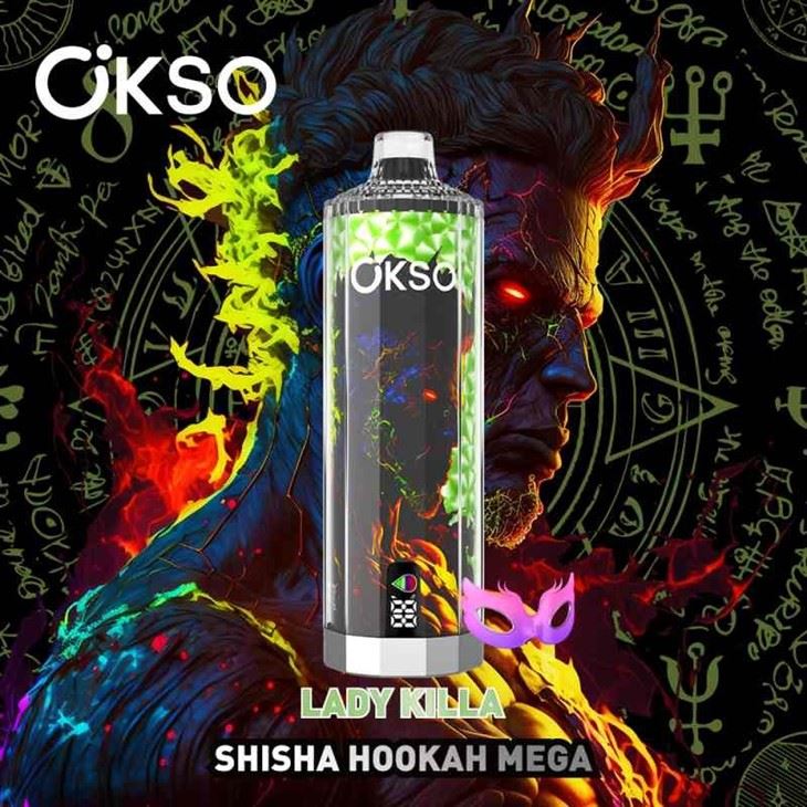 LADY KILLA_OKSO shisha hookah mega 50k