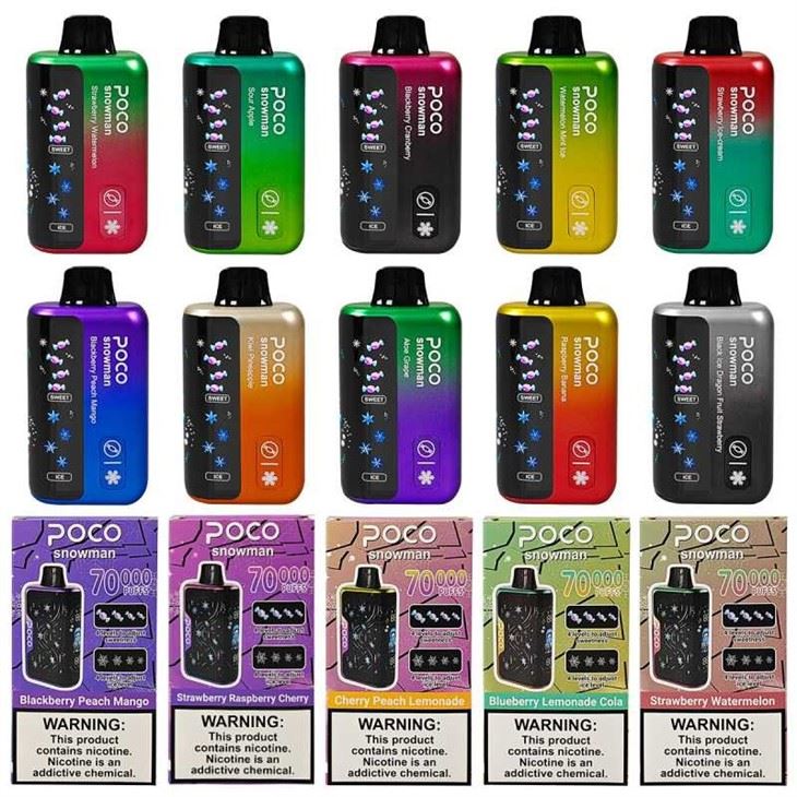 POCO SNOWMAN 70000 PUFFS best