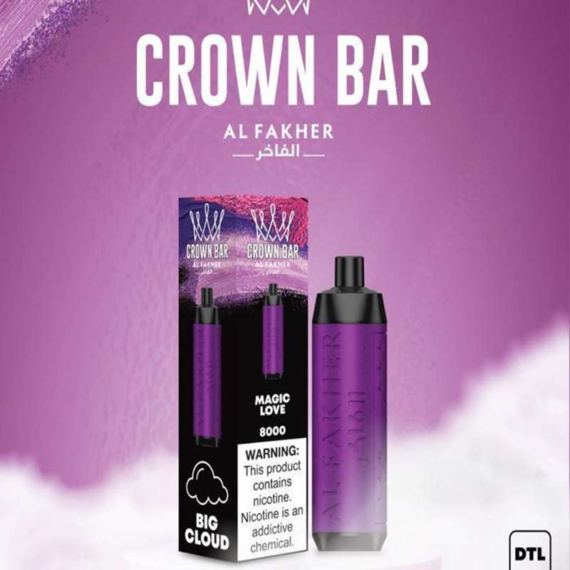 AL FAKHER CROWN BAR 8000 puff AL FAKHER CROWN BAR 8000 puff