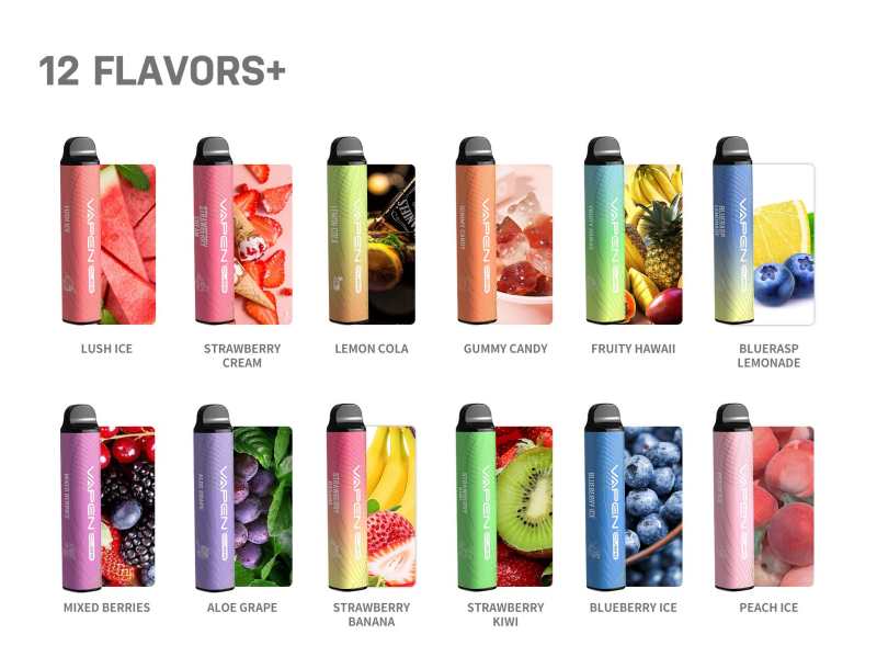 VAPEN-CUBE-3000PUFFS-VAPE-PEN-FLAVORS