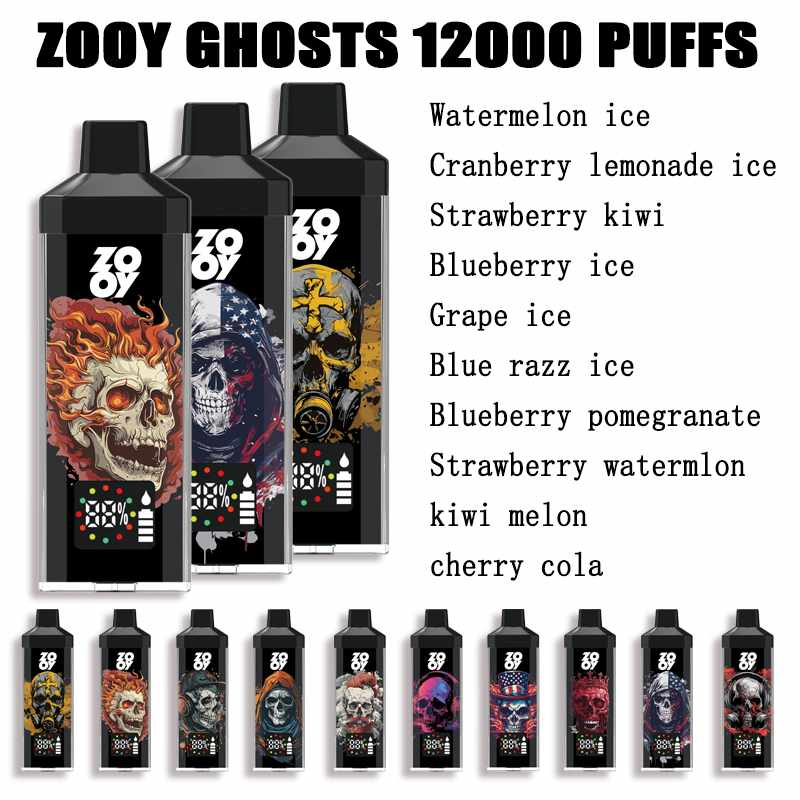 ZOOY GHOSTS 12000 tastes taste ZOOY GHOSTS 12000 tastes taste