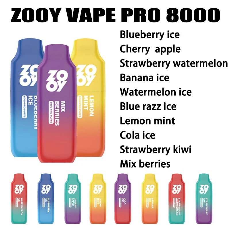 ZOOY PRO 8000 puffs vape 3