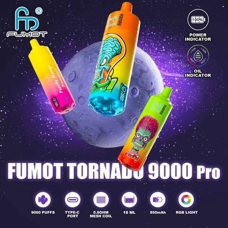 FUMOT RandM TORNADO 9000 Pro 4 FUMOT RandM TORNADO 9000 Pro 4