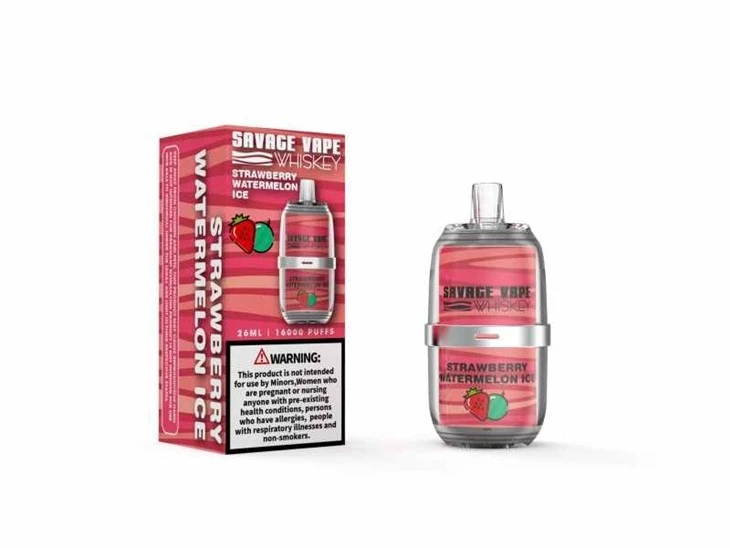 Factory-Direct-Sale-Savage-Whiskey-16000-5-Nic-Huge-Puff-Crystal-E-Cigarette-Pod-Pen-Hookah-Airflow-Control-6-Colors-Lgb-Light-Mesh-Coil-Vaper-Disposable-Vape_SAVAGE WHISKEY 16000