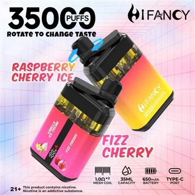 Hifancy Kaksikud 35000 puffs kahesugust maitset