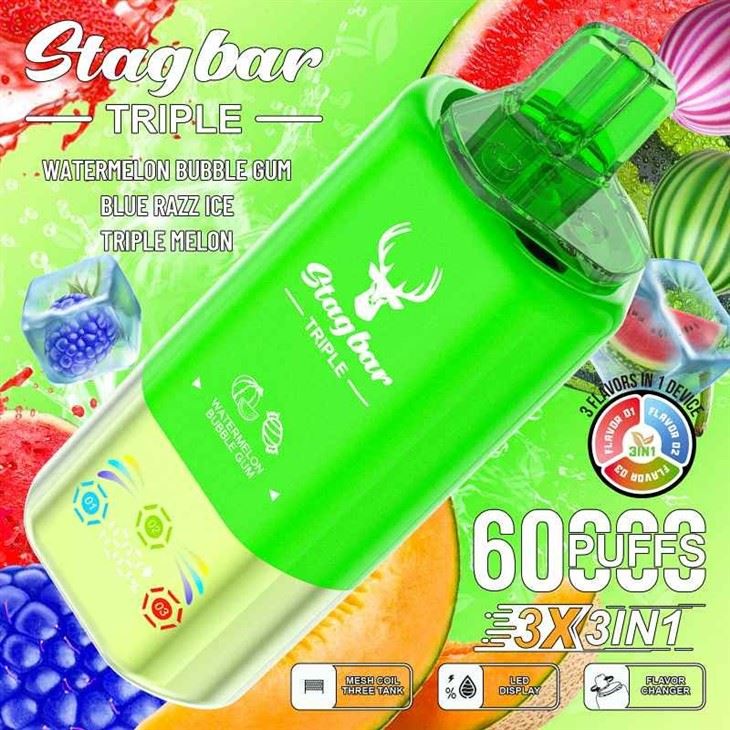 STAG BAR TRIPLE 60000 10 STAG BAR TRIPLE 60000 10