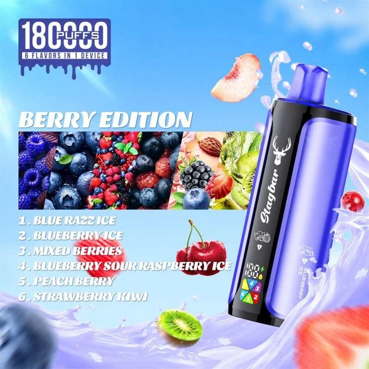 StagBar 6in1 180K Puffs Vape suppliers StagBar 6in1 180K Puffs Vape suppliers
