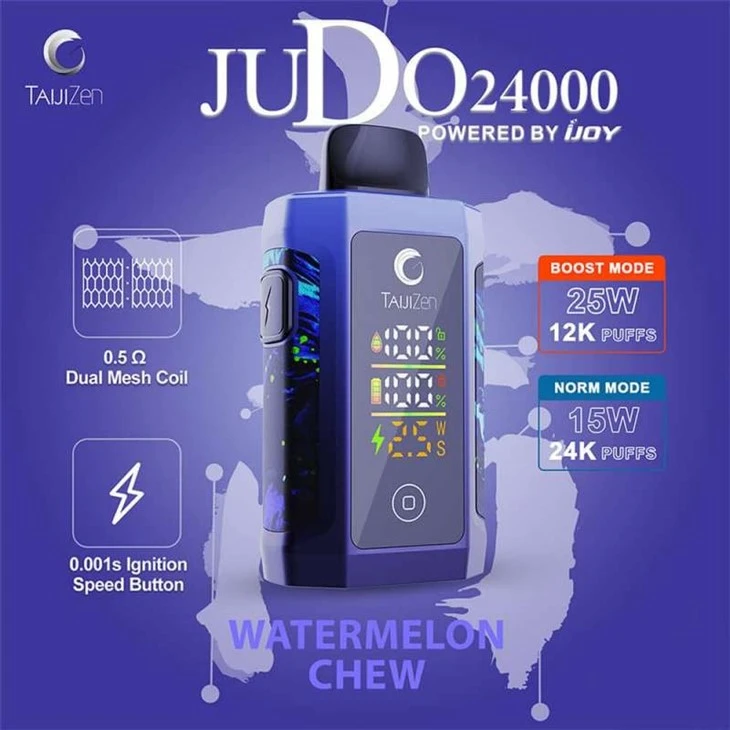 TaiJiZen JUDO 24K PUFFS VAPE TaiJiZen JUDO 24K PUFFS VAPE