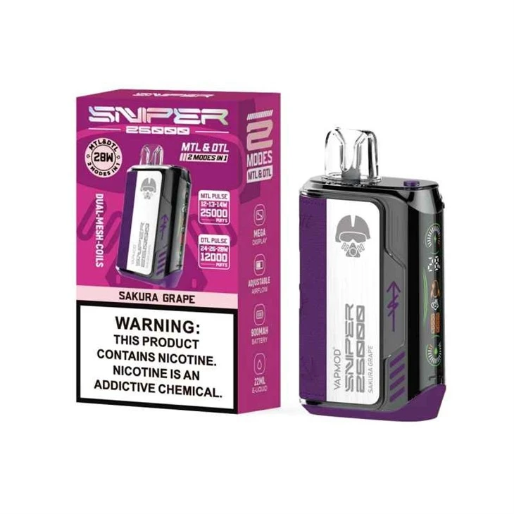 SAKURA_GRAPE VAPMOD SNIPER 25000