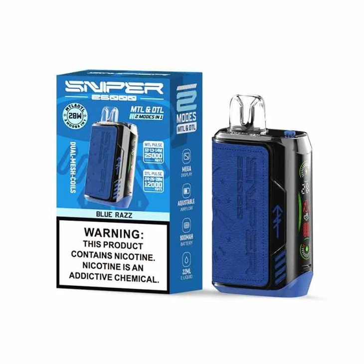 BLUE_RAZZ_VAPMOD SNIPER 25000