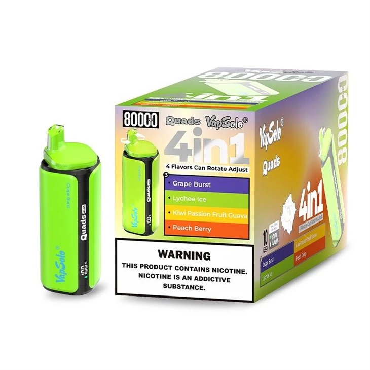 Vapsolo Quads 80000 Puffs suppliers