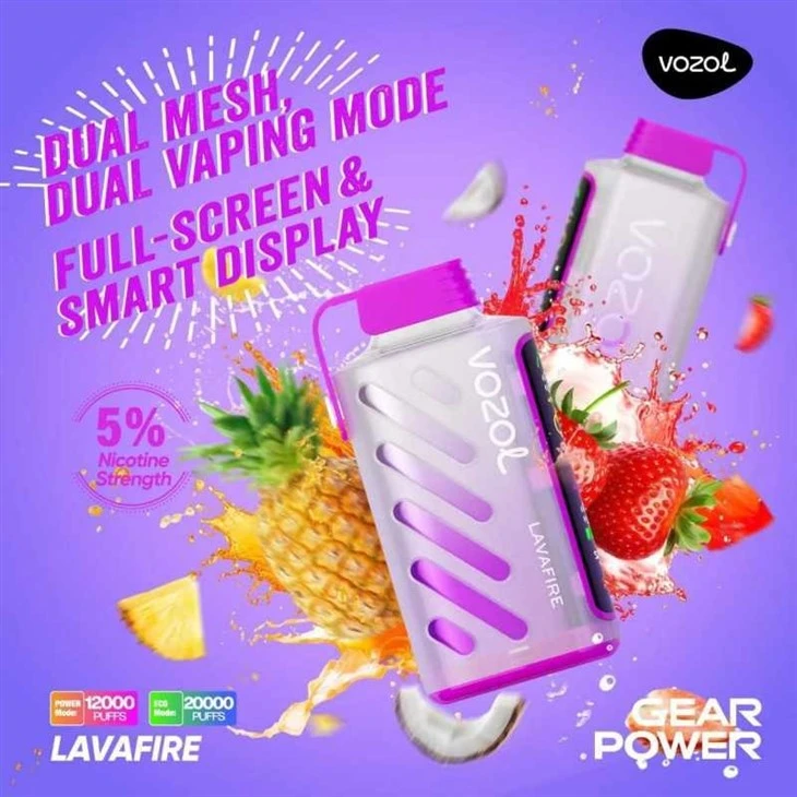 Vozol-Gear-Power-20000-Puffs-Disposable-Vape-VOZOL GEAR POWER 20000